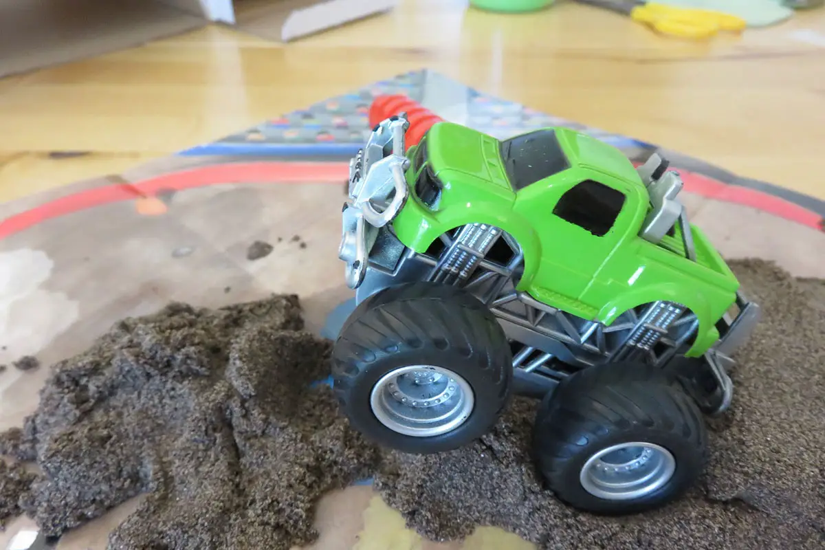 monster truck push toy