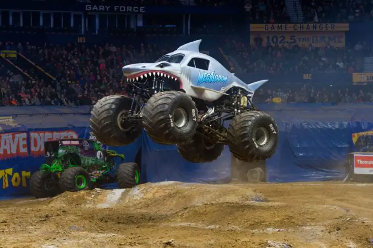 Megalodon Monster Truck About The Shark Out Of Water